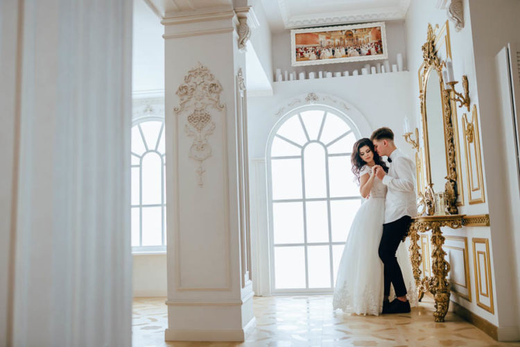 Свадебная фотосессия в фотостудии Киев