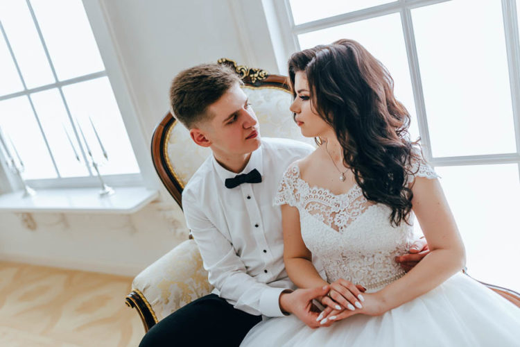 Свадебная фотосессия в фотостудии Киев
